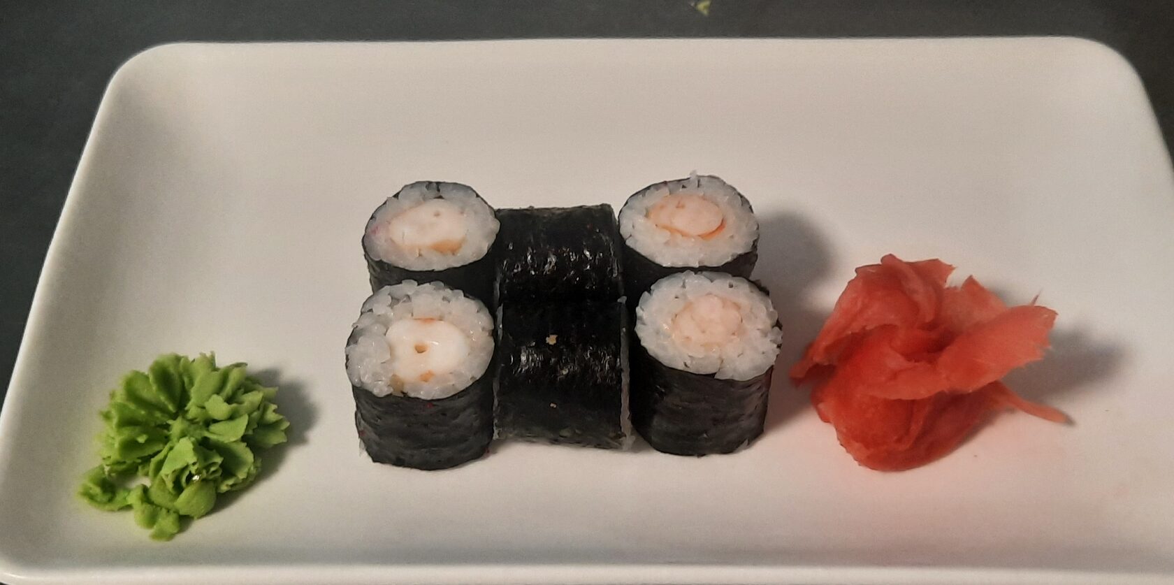 Маки с креветкой