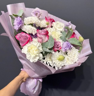 Букет "Любящее сердце"