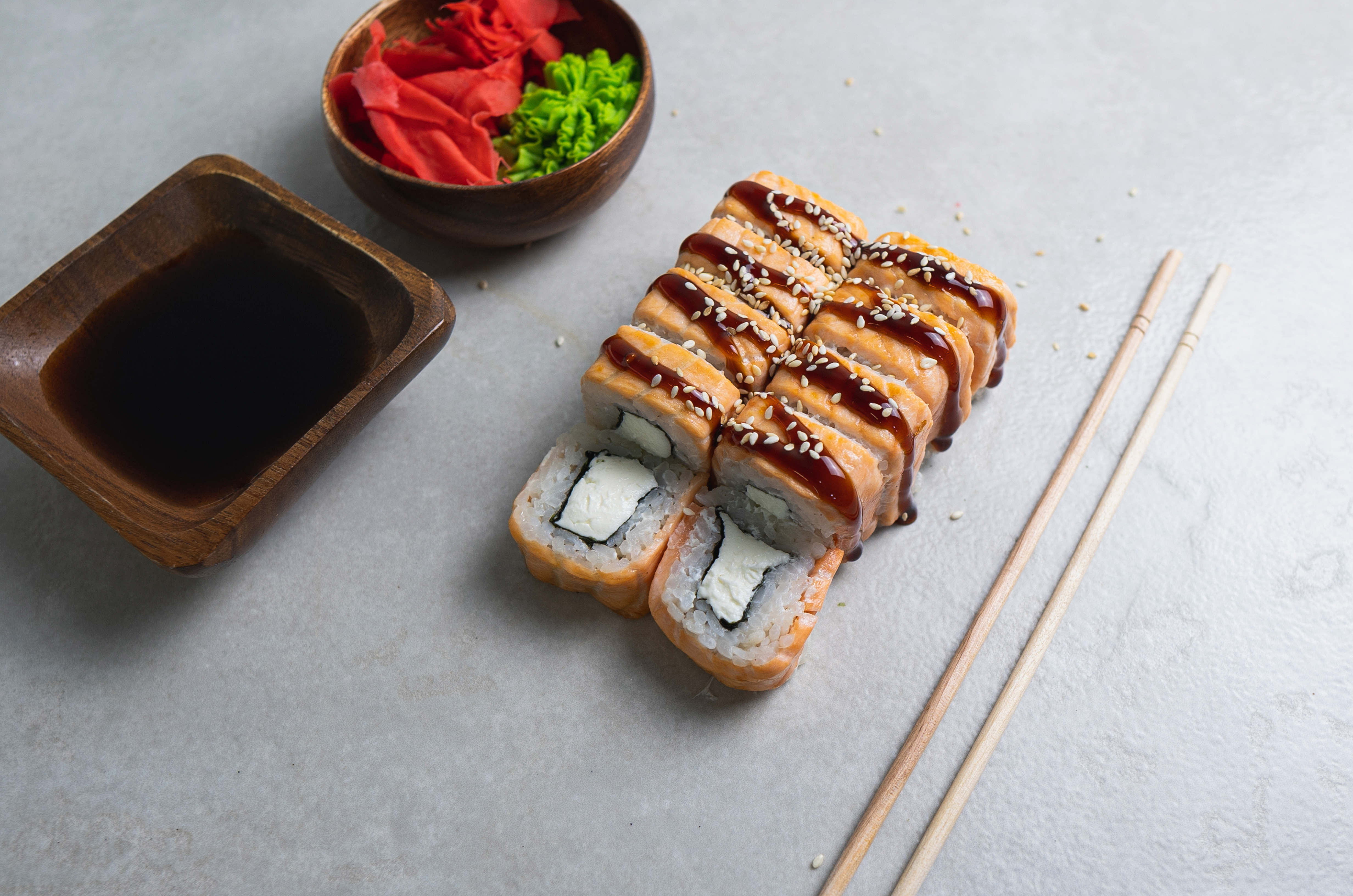 Ролл Филадельфия Гриль