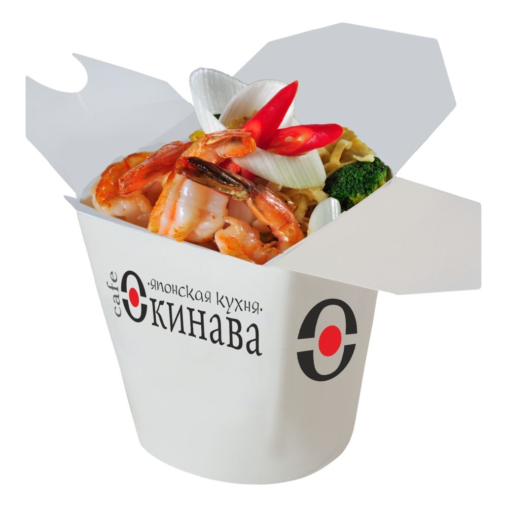 Лапша черная с овощами Wok