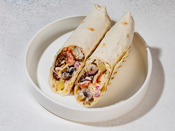 Шаурма с грибами