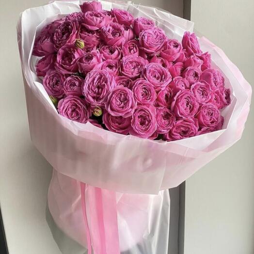 Как пион, пионовидная роза премиум 