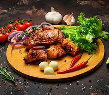 Шашлык из свиной шейки