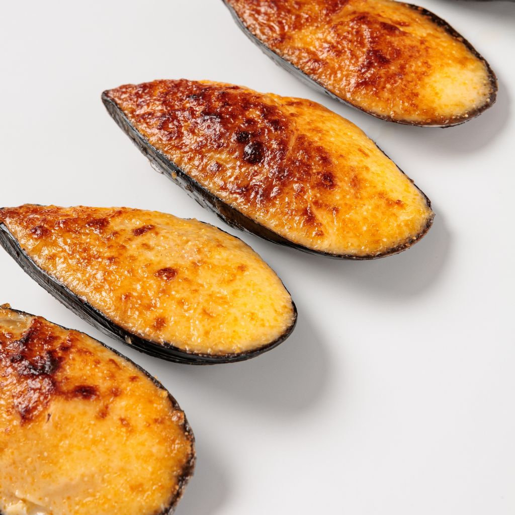 Мидии запеченные