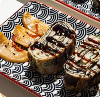 Тамагояки Нори-моцарелла