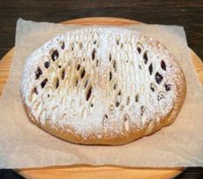 Пирог с персиком