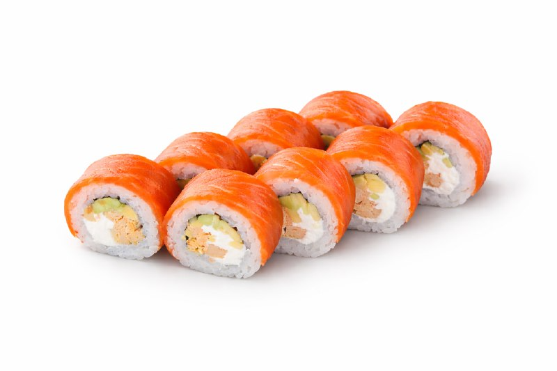 Филадельфия с омлетом 8 шт