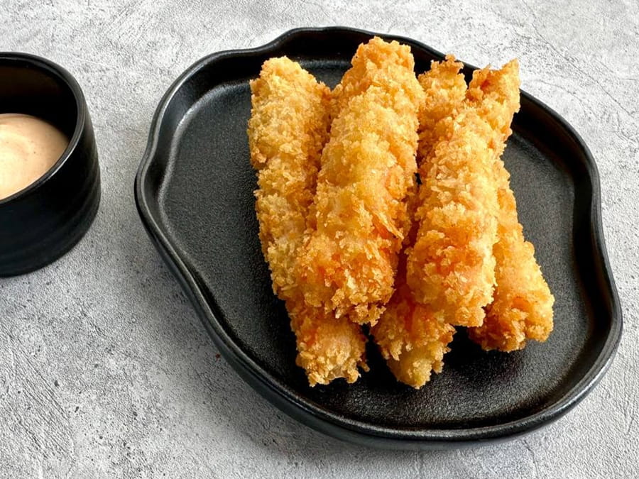 Лосось темпура