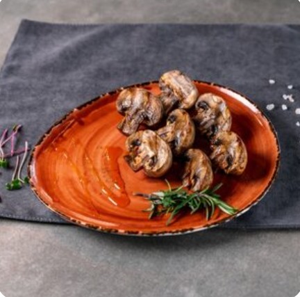 Грибы гриль