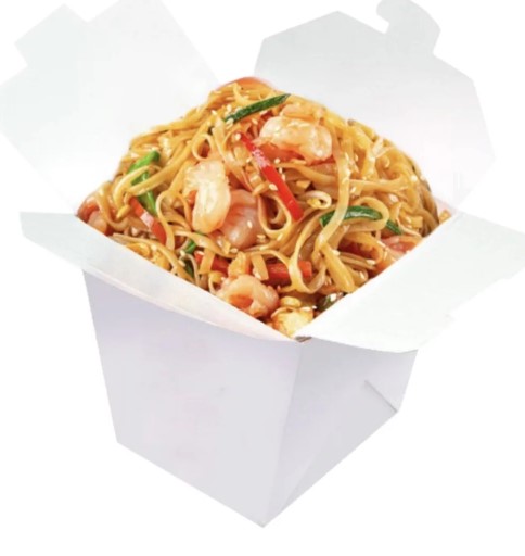 Wok с морепродуктами