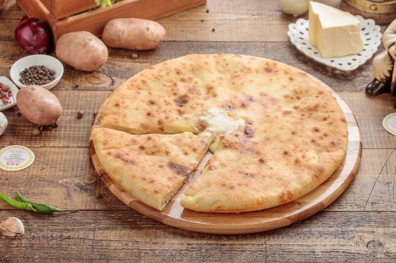 Пирог с карт. и сыром, картофджин 1000 г
