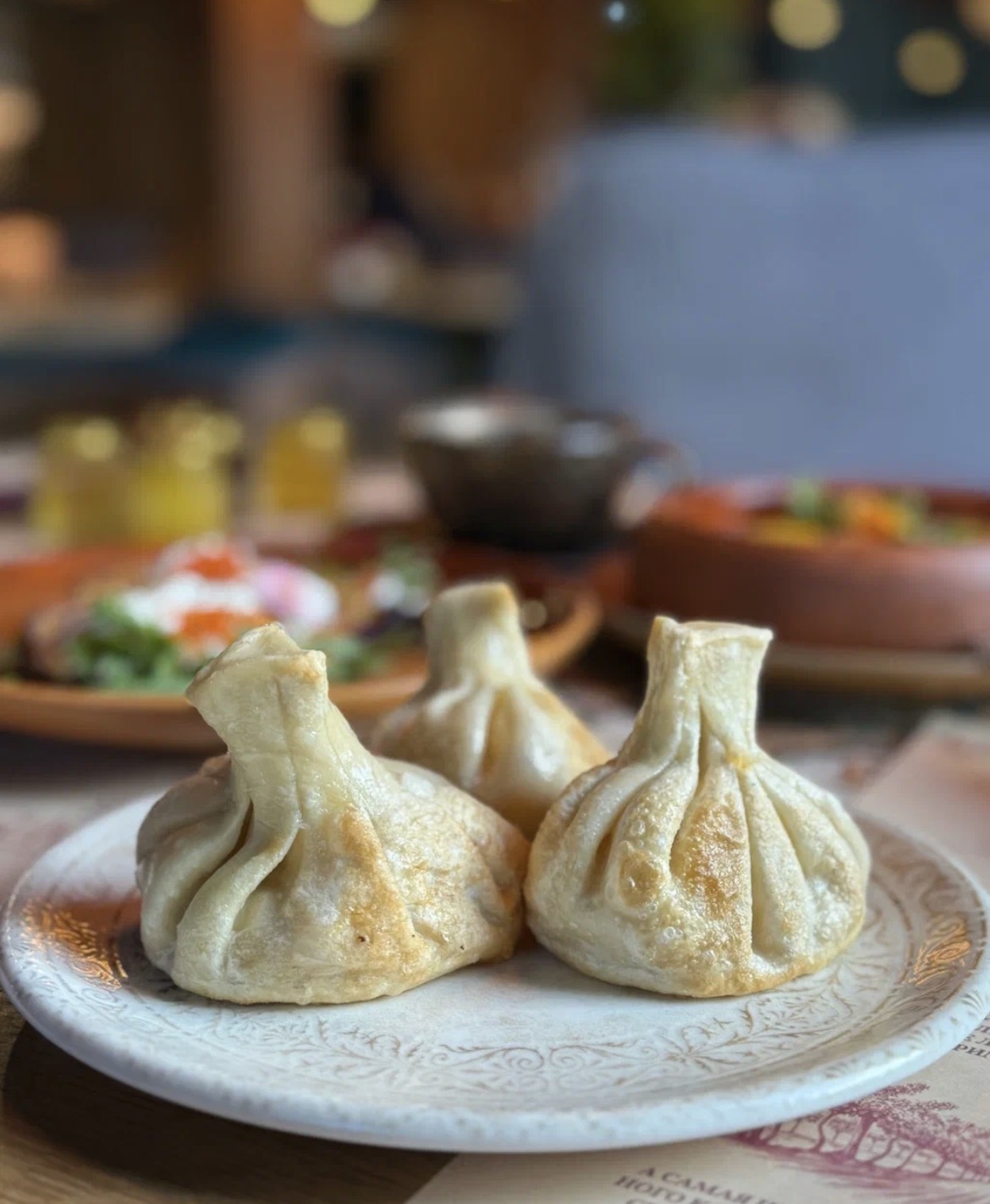 Жар. хинкали свинина/говядина - 3 шт.