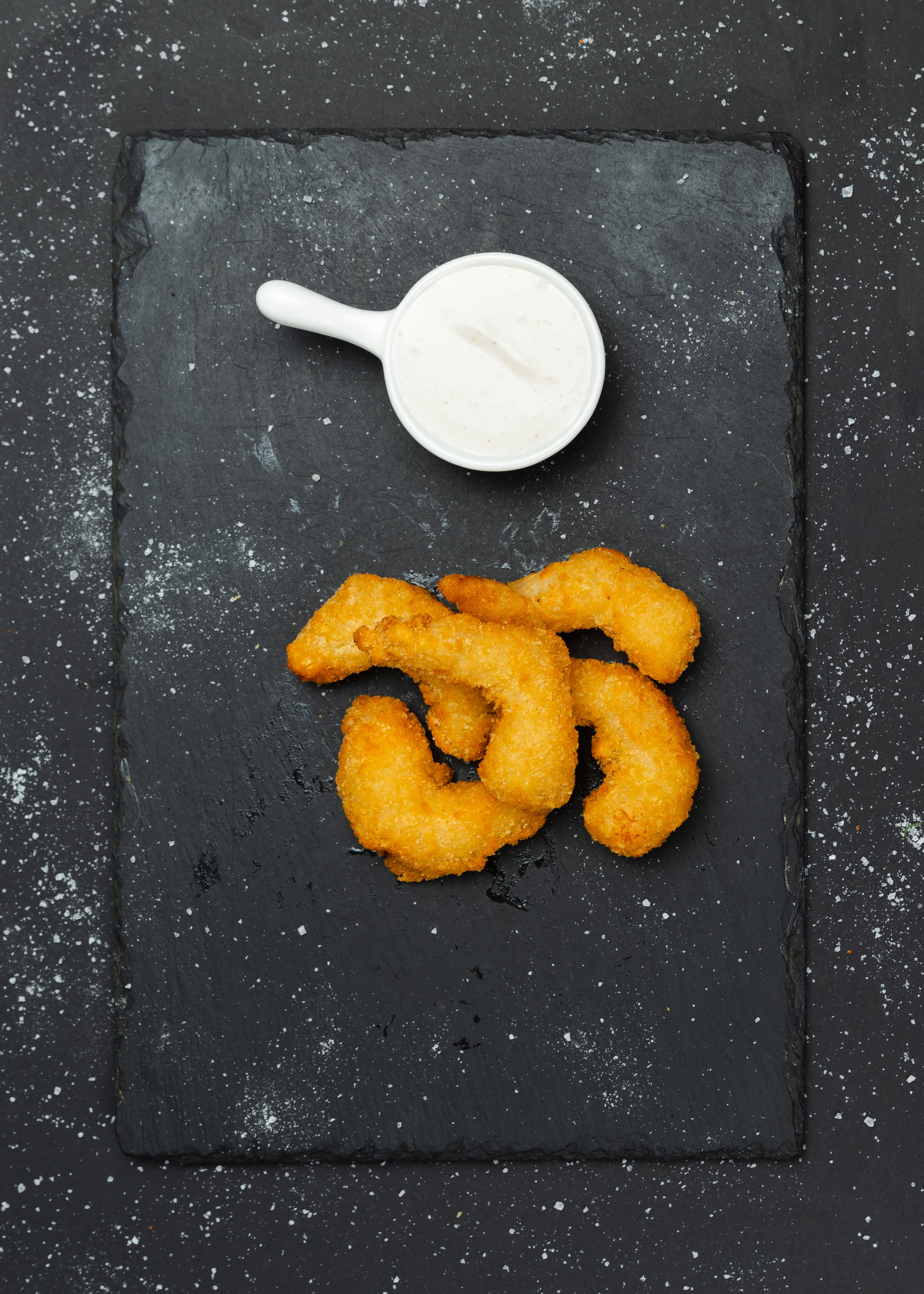 Креветки во фритюре 3 штуки