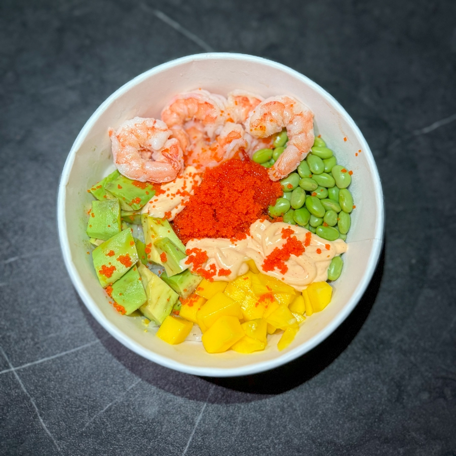 Поке с креветкой