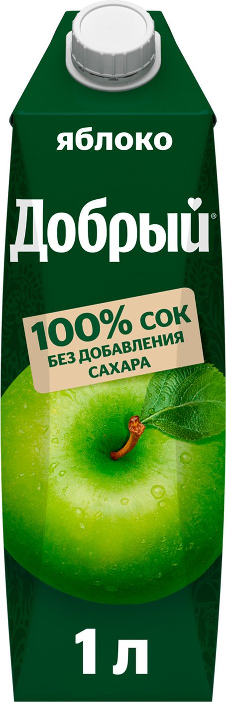 Сок Добрый Зелёное Яблоко