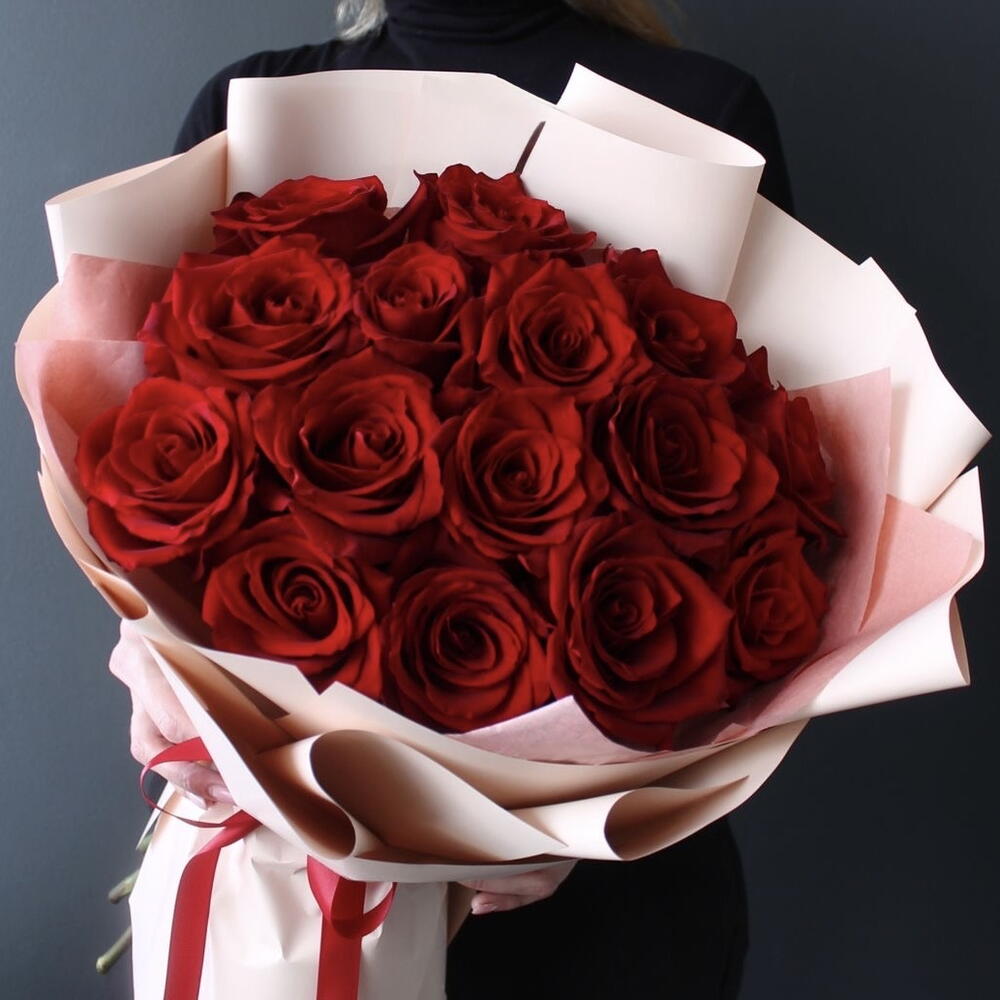 15 голландских премиальных роз