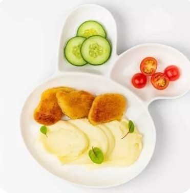Картофельное пюре с наггетсами