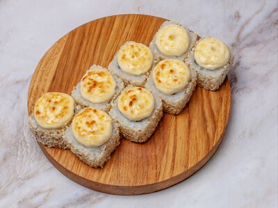 Запеченный с креветкой