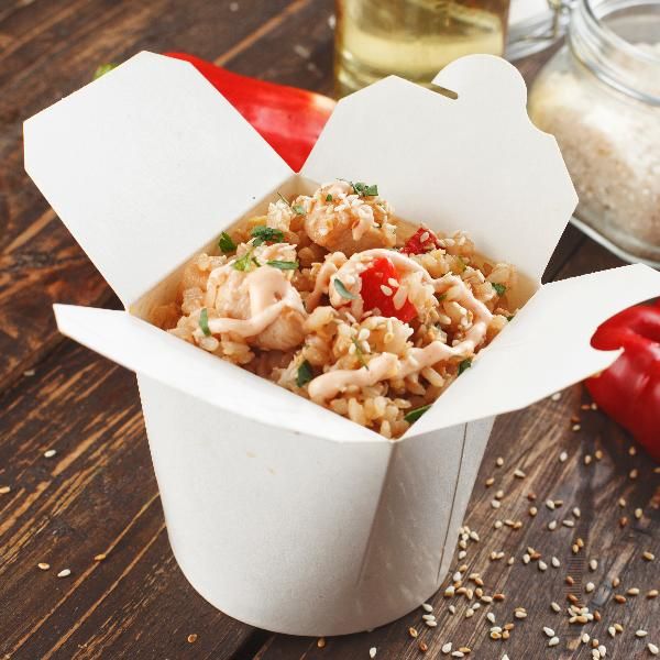 Плов с куриным филе