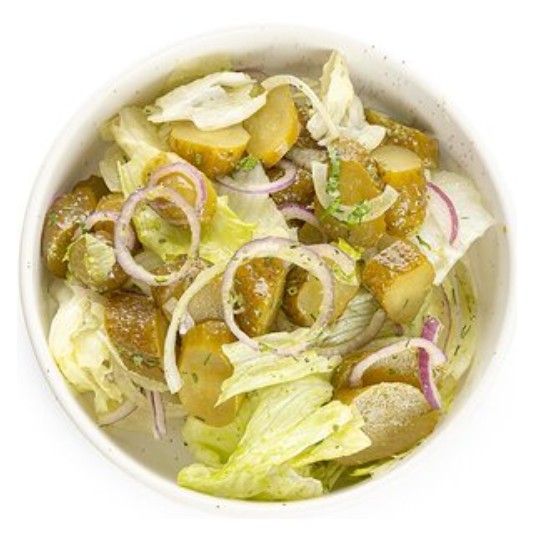 Бочковой огурчик с луком