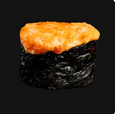 Запеченный гункан с креветкой