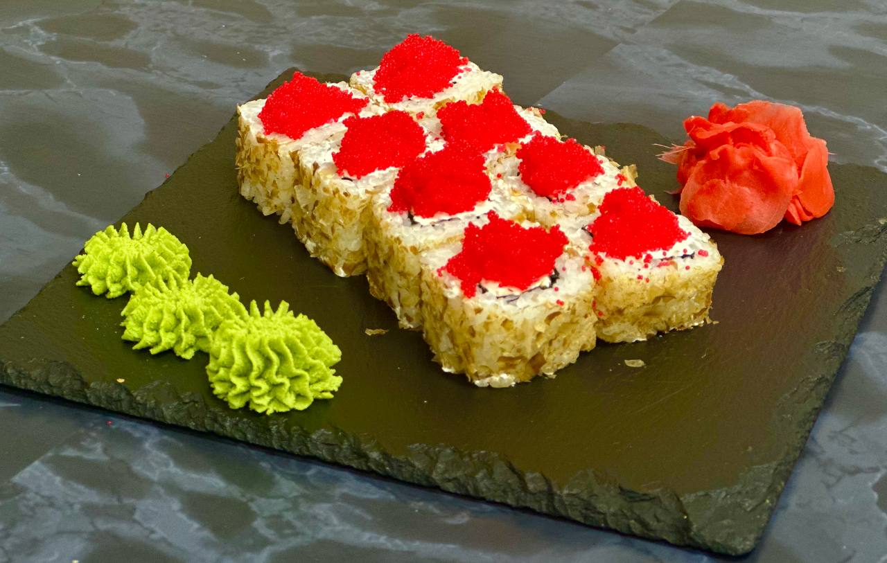 Сливочный с икрой масаго