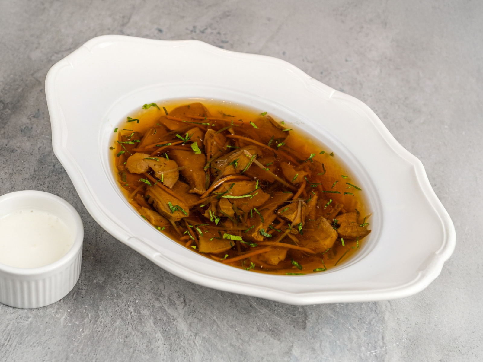 Суп из белых грибов