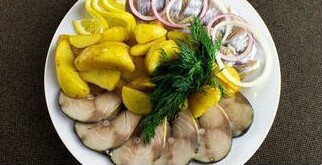 Ассорти из скумбрии и сельди