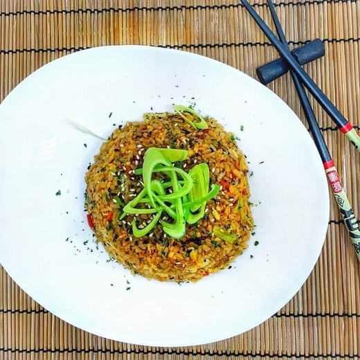 Тяхан с овощами