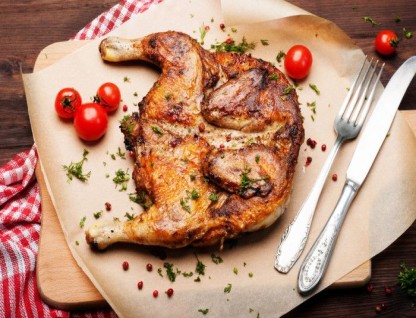 Цыпленок корнишон в хрустящей корочке