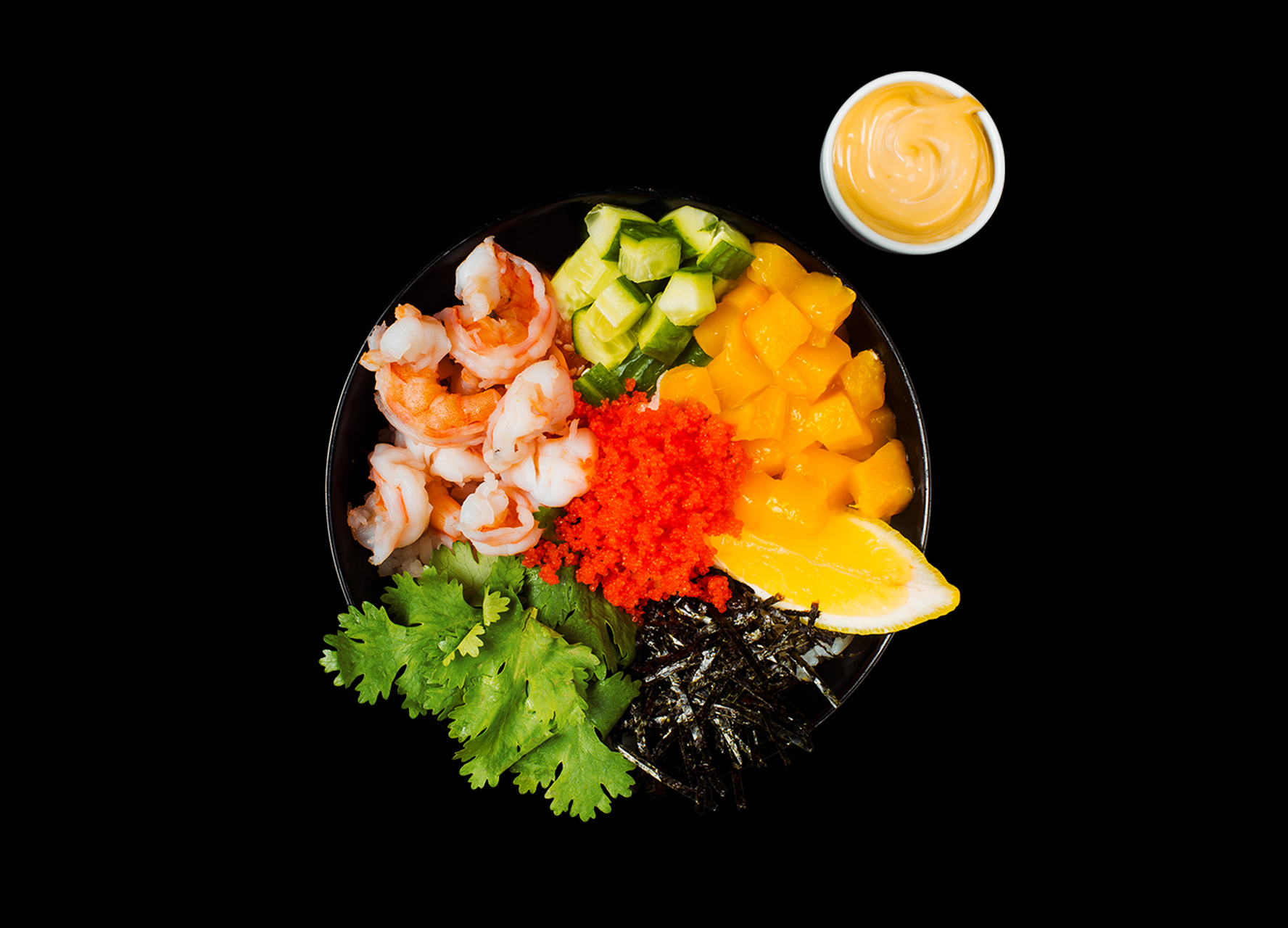 Поке с креветкой