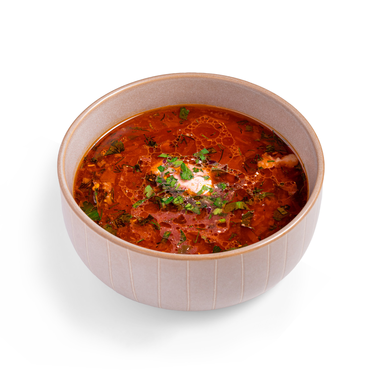 Суп борщ с говядиной