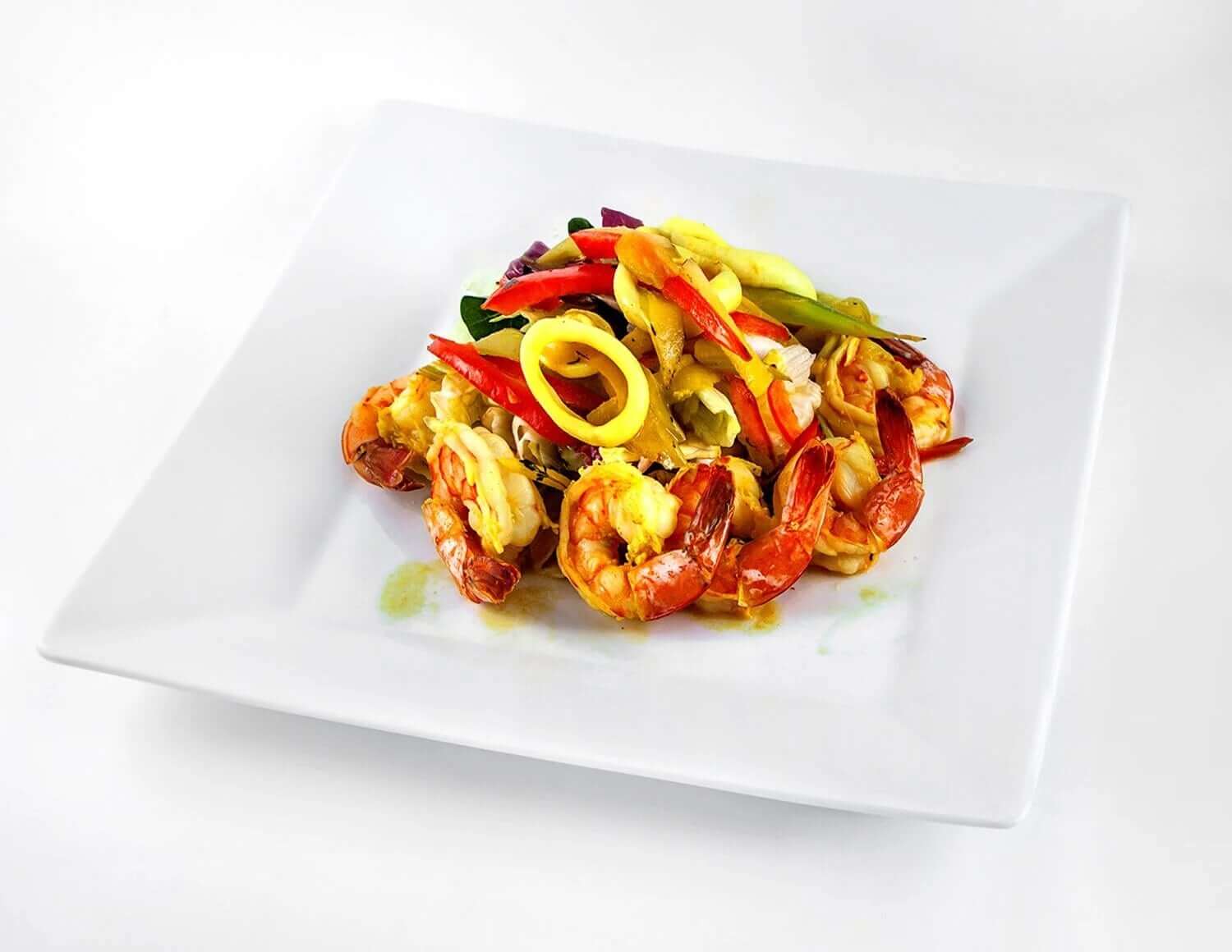 Салат от Pizza Roma (теплый)