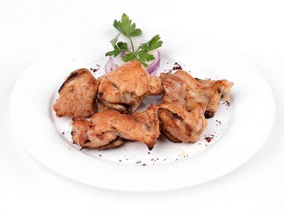 Шашлык из филе куриного бедра