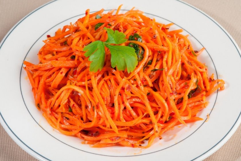 Салат из марковь