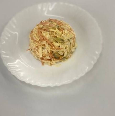 Салат Лисичка