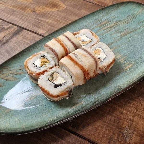 Унаги и мидии