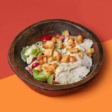 Салат с цыпленком