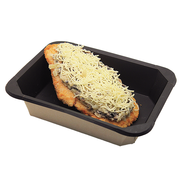 Отбивная куриная с грибами