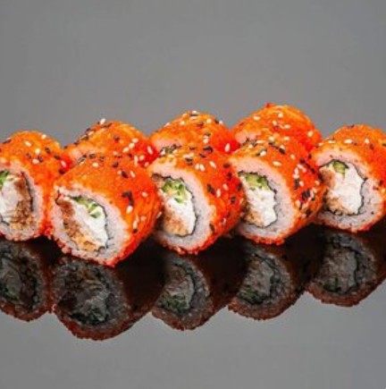 Марокко терияки с лососем и снежным крабом