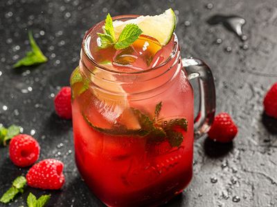 Лимонад Малина Личи