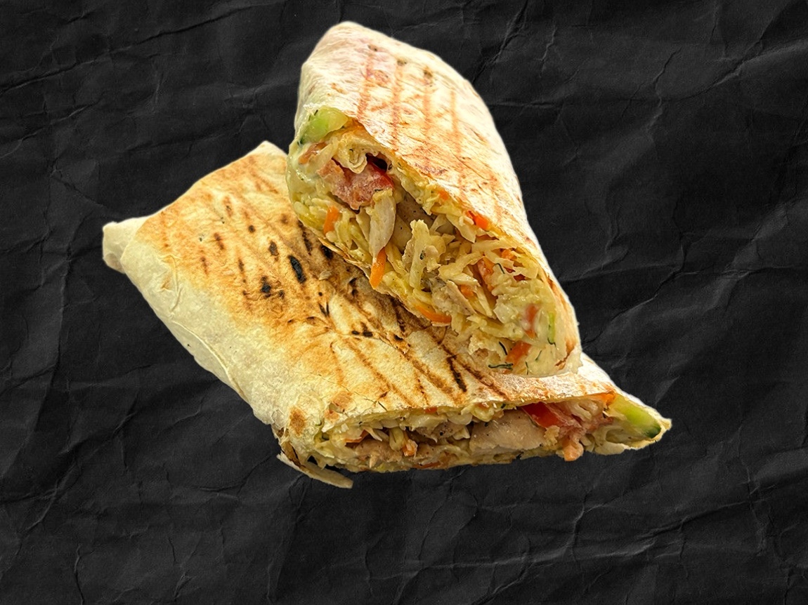 Шаурма сырная бомба