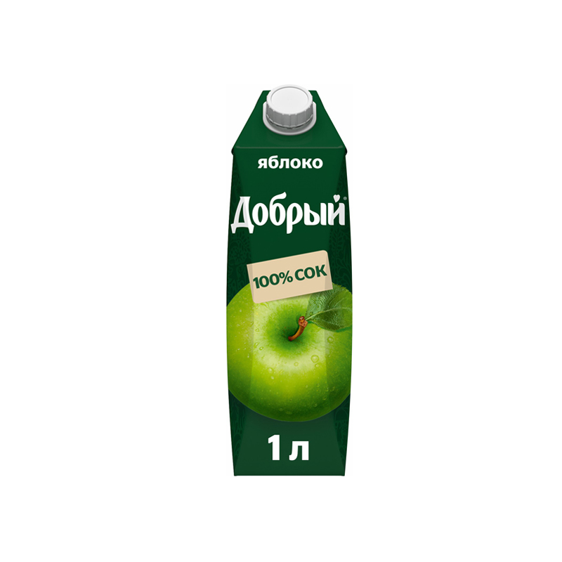 Сок "Добрый"  Яблочный 1 л