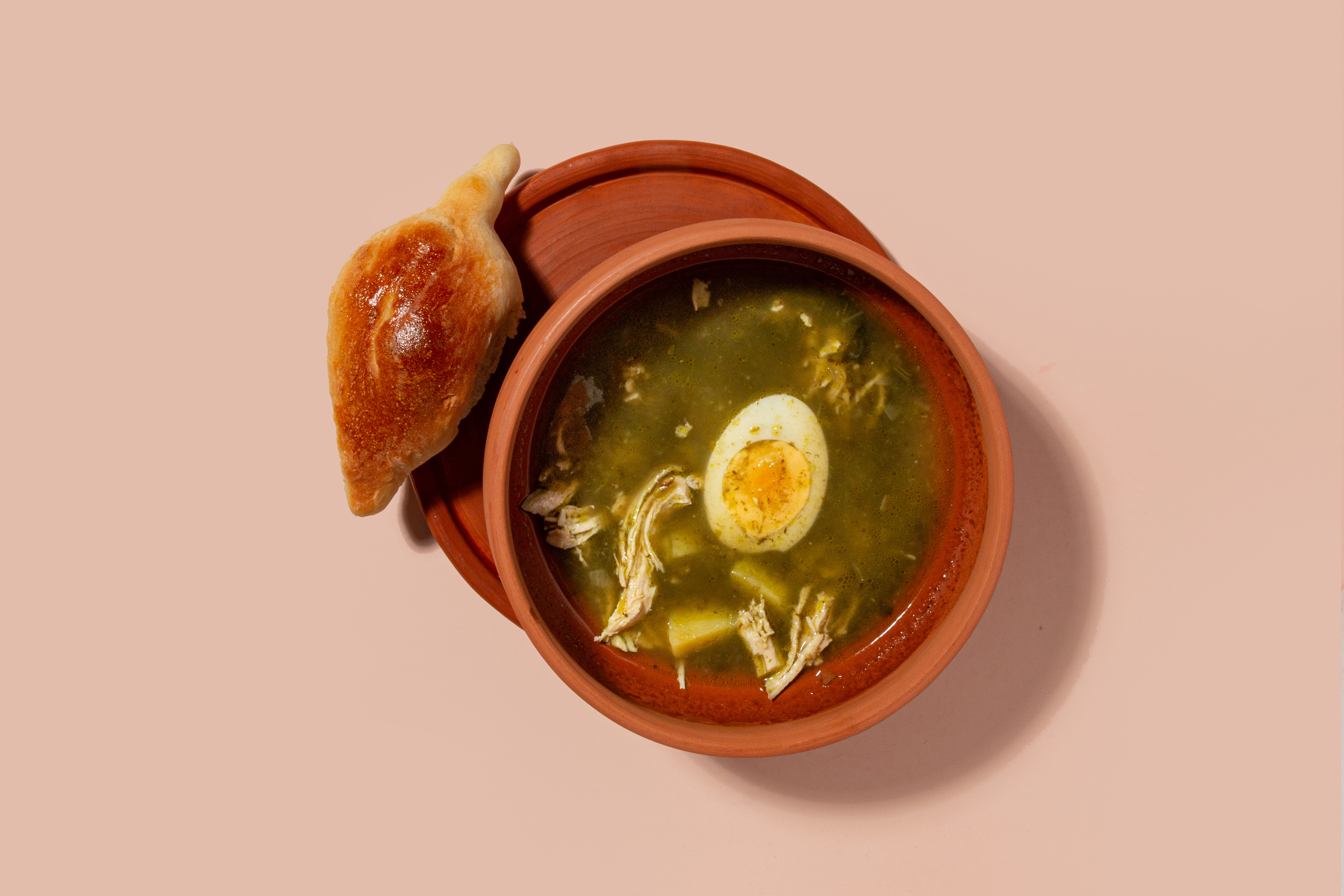 Суп со шпинатом