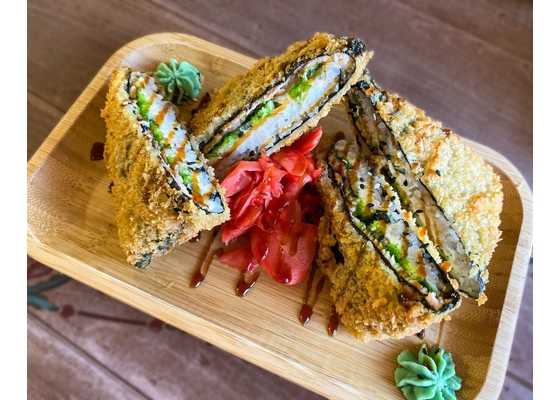 Суши-сэндвич с курицей