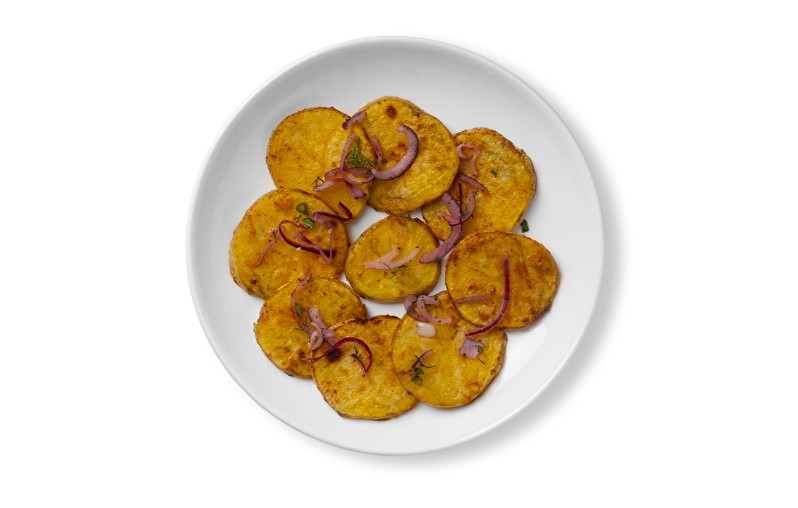 Шашлык из картофеля