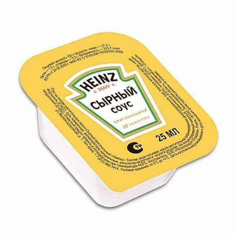 Сырный соус HEINZ 25 мл.