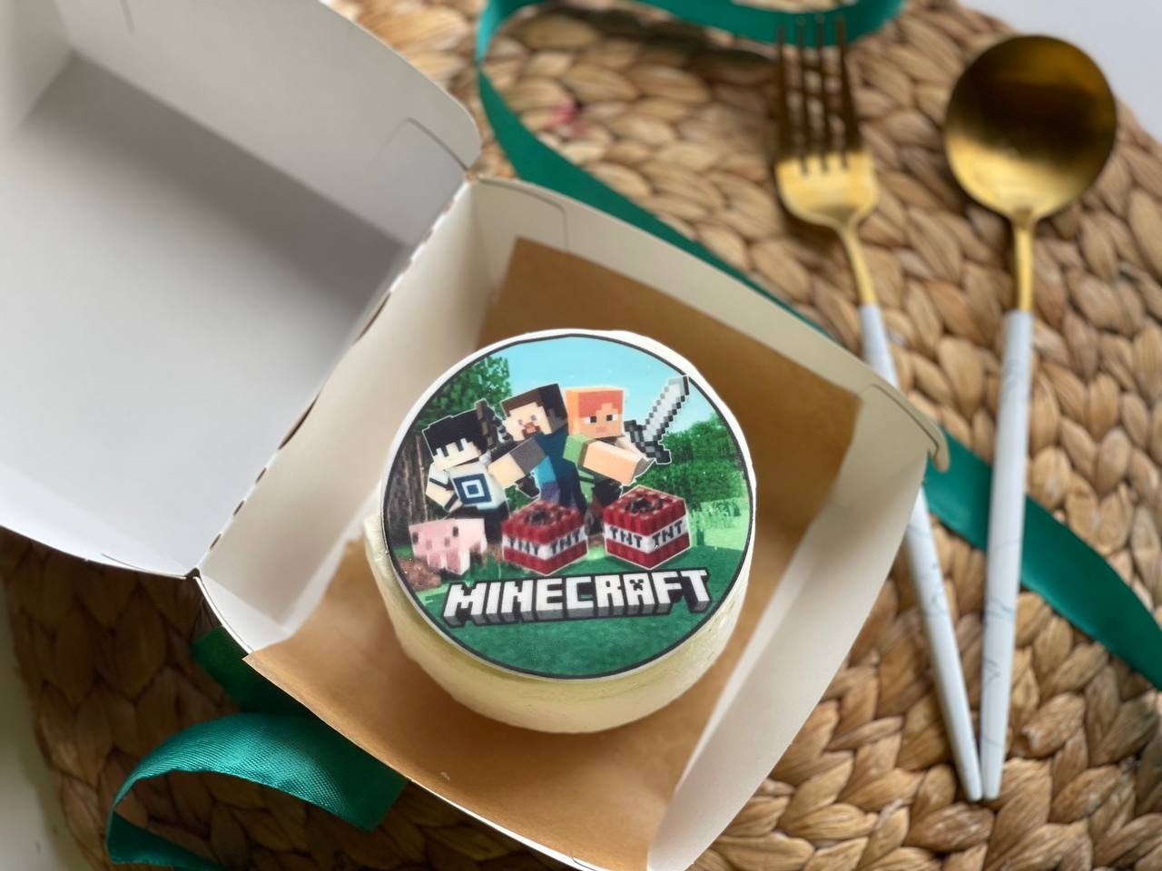 Бенто-Торт Minecraft
