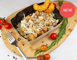 Фри бокс с креветками