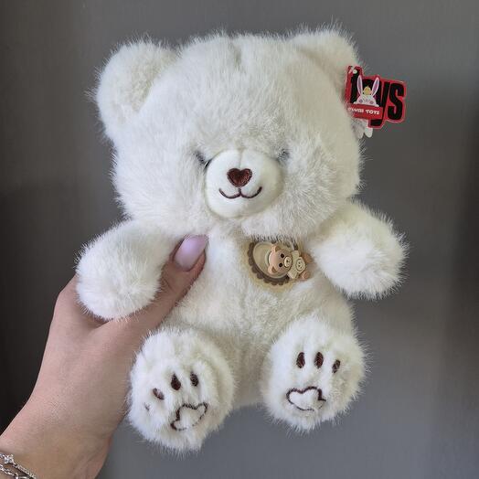 Мишка белый